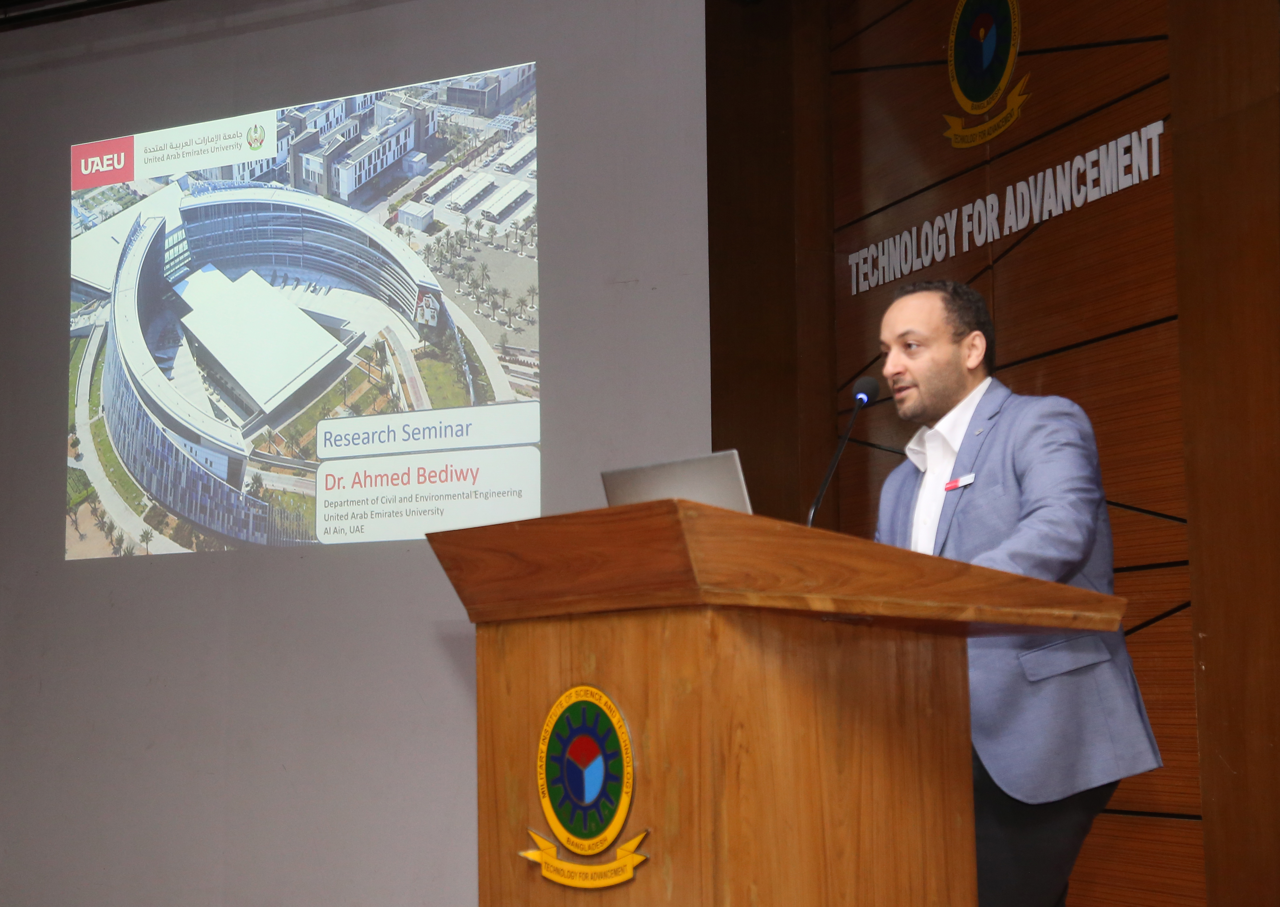 Seminar on Advancement in Sustainable Infrastructure